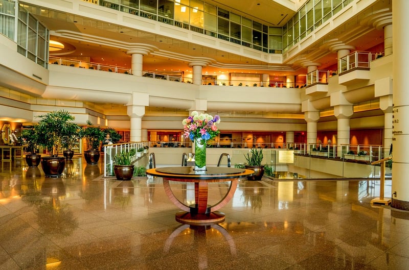Luxury Hotel Lobby